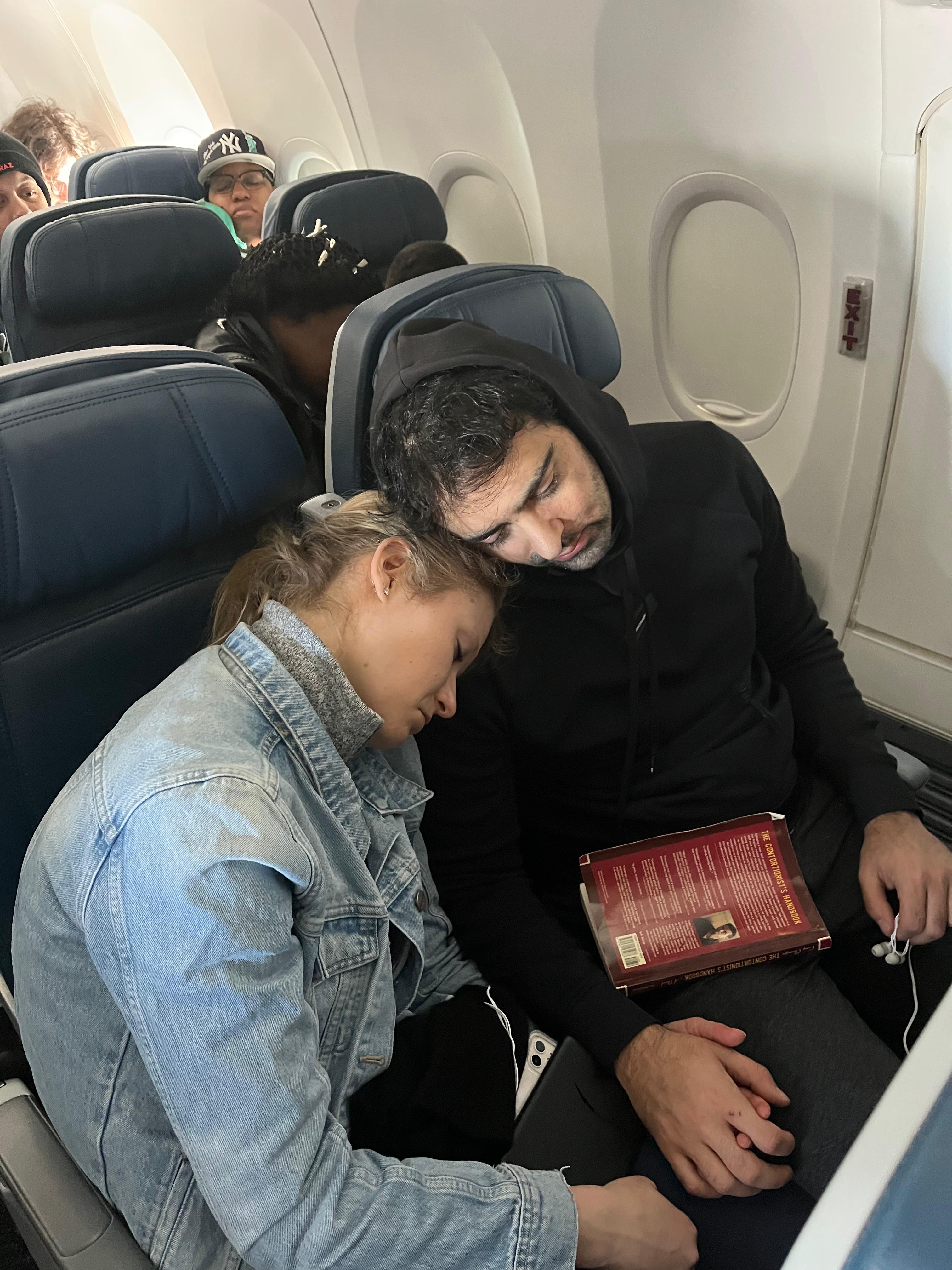 Eliza and Dan traveling